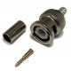 BNC 75 Ohm Crimp Plug