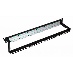 24 Port Cat5e UTP CCS Elite Patch Panel