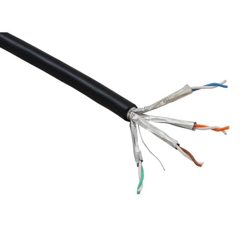 Cat6a External U/FTP Cable - LDPE Outer Sheath Cat6a External U/FTP Cable - LDPE Outer Sheath