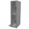 42u 800mm x 1000mm 2 Compartment CoLocation Server Rack