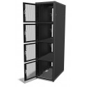 42u 600mm x 1200mm 4 Compartment CoLocation Server Rack