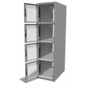 42u 600mm x 1200mm 4 Compartment CoLocation Server Rack