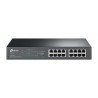 TP-LINK TL-SG1016PE Managed Gigabit Ethernet (10/100/1000) Power over Ethernet (PoE) Black network switch