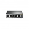 TP-LINK TL-SF1005P Unmanaged Fast Ethernet (10/100) Power over Ethernet (PoE) Black network switch