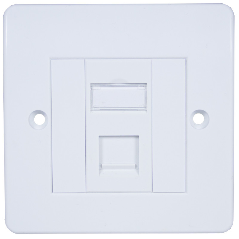 Cat6 FTP Faceplate back Cat6 FTP Faceplate back