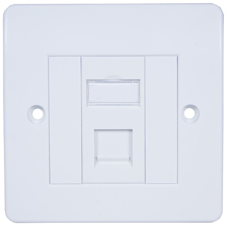 Cat6 FTP Faceplate back