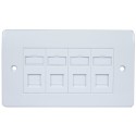 Cat6 FTP Faceplate back