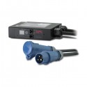 APC In-Line Current Meter, 16A, 230V, IEC309-16A, 2P+G