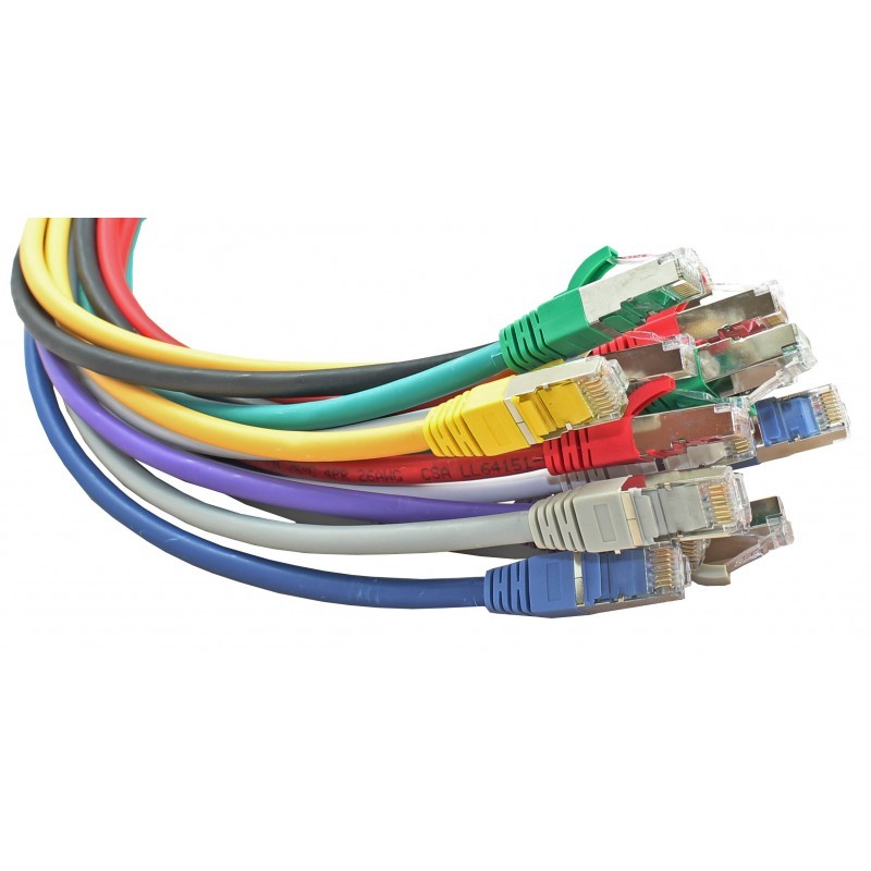 Custom Cat6a S-FTP RJ45 Patch Leads