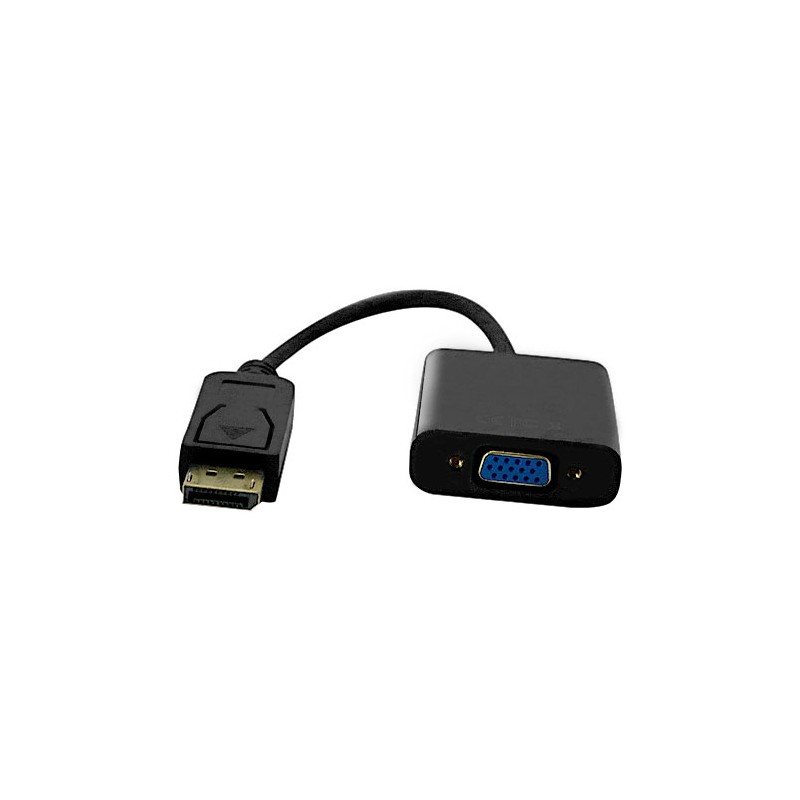 Gigaware Male to Female Mini Display Port to Display Port HDMI DVI Adapter  - New