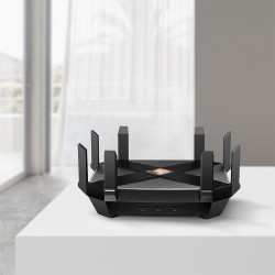 TP-LINK Archer AX6000 wireless router Dual-band (2.4 GHz / 5 GHz) Gigabit Ethernet Black