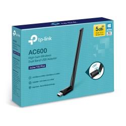TP-LINK AC600 High Gain Wireless Dual Band USB Adapter WLAN 600 Mbit/s Internal