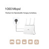 TP-Link AV1000 Gigabit Passthrough Powerline Starter Kit