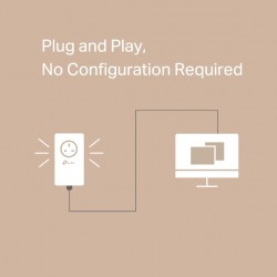TP-LINK AV1000 Gigabit Passthrough Powerline Starter Kit