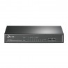 TP-LINK TL-SF1008LP network switch Unmanaged Fast Ethernet (10/100) Black Power over Ethernet (PoE)