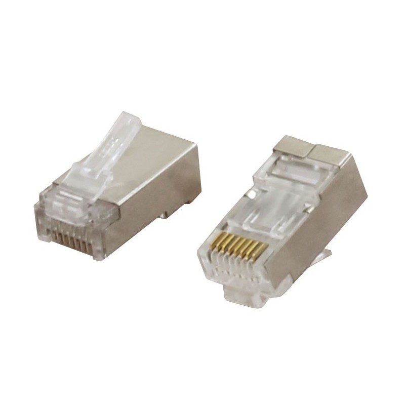 PLUG RJ45 SANS OUTIL CAT6A FTP AWG27/22 - 5/9MM - FRANCOFA EURODIS