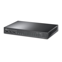 TP-LINK 8-Port 10/100Mbps + 3-Port Gigabit Desktop Switch with 8-Port PoE+