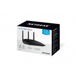 Netgear RAX10 wireless router Gigabit Ethernet Dual-band (2.4 GHz / 5 GHz) Black