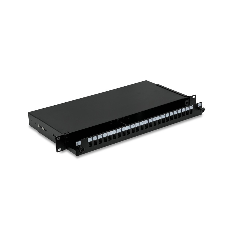 1u Unloaded Simplex Panel with SC Cut Outs