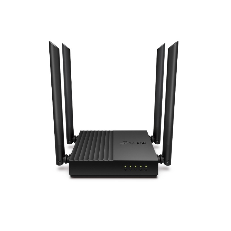 TP-Link Archer C64 wireless router Gigabit Ethernet Dual-band (2.4 GHz / 5 GHz) Black TP-Link Archer C64 wireless router Gigabit Ethernet Dual-band (2.4 GHz / 5 GHz) Black