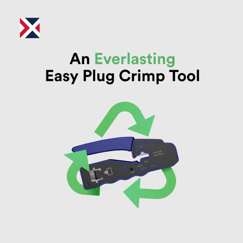 Easy RJ45 Crimp Tool - Everlasting! Easy RJ45 Crimp Tool - Everlasting!