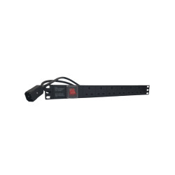 UK Socket / IEC C14 Plug Rack PDU