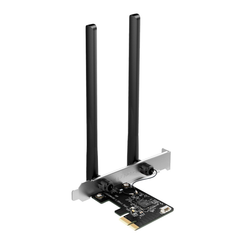 Mercusys AC1200 Wi-Fi Bluetooth PCIe Adapter Mercusys AC1200 Wi-Fi Bluetooth PCIe Adapter