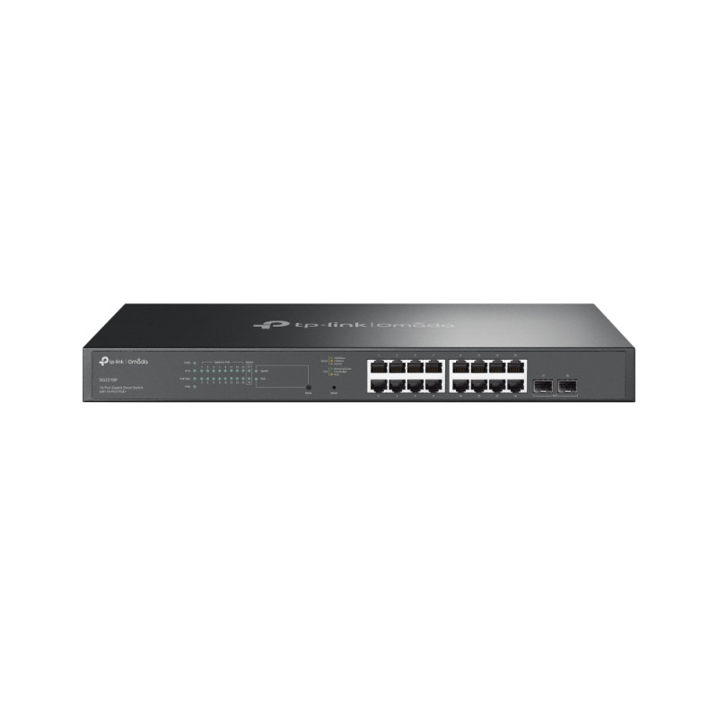 TP-Link Omada 18-Port Gigabit Smart Switch with 16-Port PoE+ TP-Link Omada 18-Port Gigabit Smart Switch with 16-Port PoE+