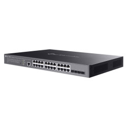 TP-Link Omada SG3428XMPP network switch Managed L2+ Gigabit Ethernet (10/100/1000) Power over Ethernet (PoE) 1U Black