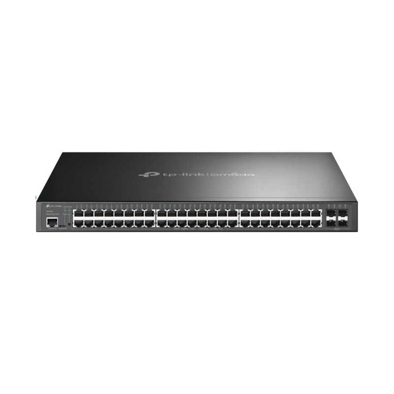TP-Link Omada 52-Port Gigabit L2+ Managed Switch with 48-Port PoE+ TP-Link Omada 52-Port Gigabit L2+ Managed Switch with 48-Port PoE+