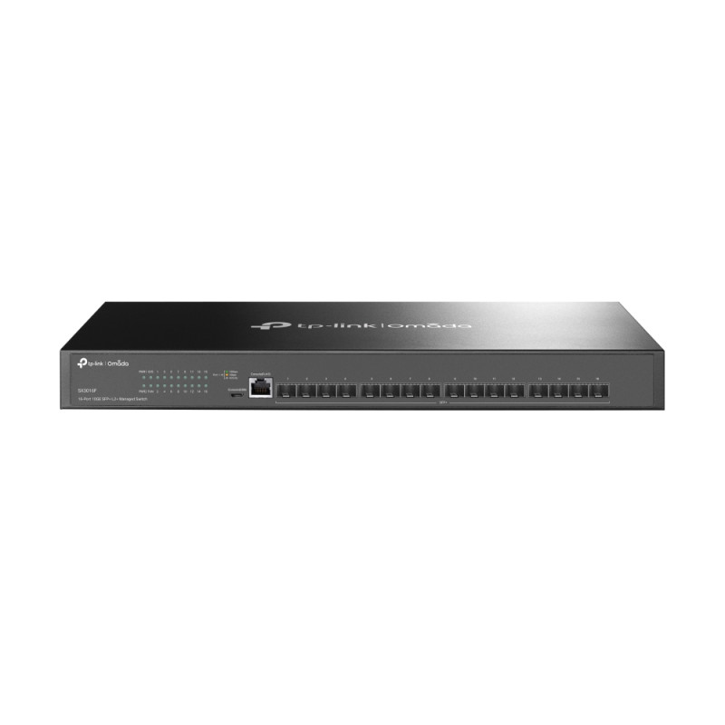 TP-Link Omada 16-Port 10GE SFP+ L2+ Managed Switch TP-Link Omada 16-Port 10GE SFP+ L2+ Managed Switch