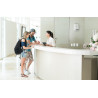 NETGEAR Orbi Pro WiFi 6 Tri-band Mesh System Satelite (SXS80) Tri-band (2.4 GHz / 5 GHz / 5 GHz) Wi-Fi 6 (802.11ax) Grey, White 