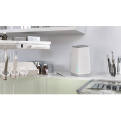 NETGEAR Orbi Pro WiFi 6 Tri-band Mesh System Satelite (SXS80) Tri-band (2.4 GHz / 5 GHz / 5 GHz) Wi-Fi 6 (802.11ax) Grey, White 