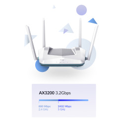 D-Link EAGLE PRO AI AX3200 Smart Router R32