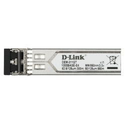 D-Link DEM-311GT network transceiver module Fiber optic 1000 Mbit/s SFP 850 nm