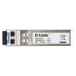 D-Link DEM-432XT network transceiver module Fiber optic 10000 Mbit/s SFP+ 1310 nm