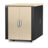 APC NetShelter CX 18U Freestanding rack Grey, Oak