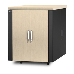 APC NetShelter CX 18U Freestanding rack Grey, Oak