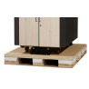 APC NetShelter CX 18U Freestanding rack Grey, Oak
