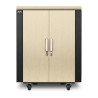 APC NetShelter CX 18U Freestanding rack Grey, Oak
