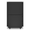 APC NetShelter CX 24U Freestanding rack White
