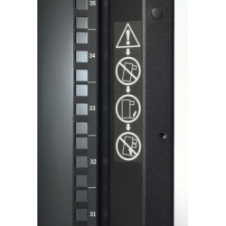 APC AR9300SP rack cabinet 42U Freestanding rack Black