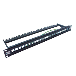 24 Way FTP Keystone Patch Panel | Patch Panel Frames
