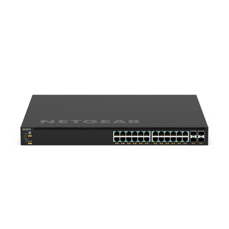 ETGEAR GSM4328-100AJS Managed L3 Gigabit Ethernet (10/100/1000) Power over Ethernet (PoE) 1U Black ETGEAR GSM4328-100AJS Managed L3 Gigabit Ethernet (10/100/1000) Power over Ethernet (PoE) 1U Black