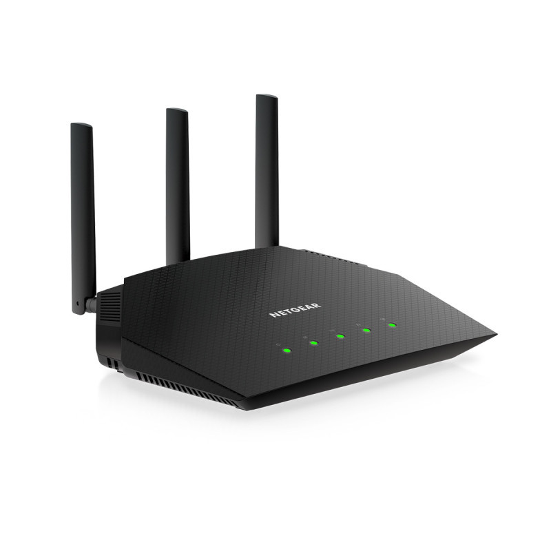 ETGEAR Nighthawk 4-Stream AX1800 WiFi 6 Router (RAX10) wireless router Gigabit Ethernet Dual-band (2.4 GHz / 5 GHz) Black ETGEAR Nighthawk 4-Stream AX1800 WiFi 6 Router (RAX10) wireless router Gigabit Ethernet Dual-band (2.4 GHz / 5 GHz) Black