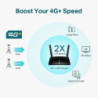 P-Link Archer MR600 wireless router Gigabit Ethernet Dual-band (2.4 GHz / 5 GHz) 4G Black