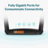 P-Link Archer MR600 wireless router Gigabit Ethernet Dual-band (2.4 GHz / 5 GHz) 4G Black