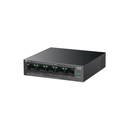 P-Link 5-Port Gigabit Desktop Switch with 4-Port PoE+