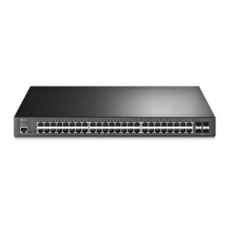 P-Link JetStream 52-Port Gigabit L2+ Managed Switch with 48-Port PoE+
