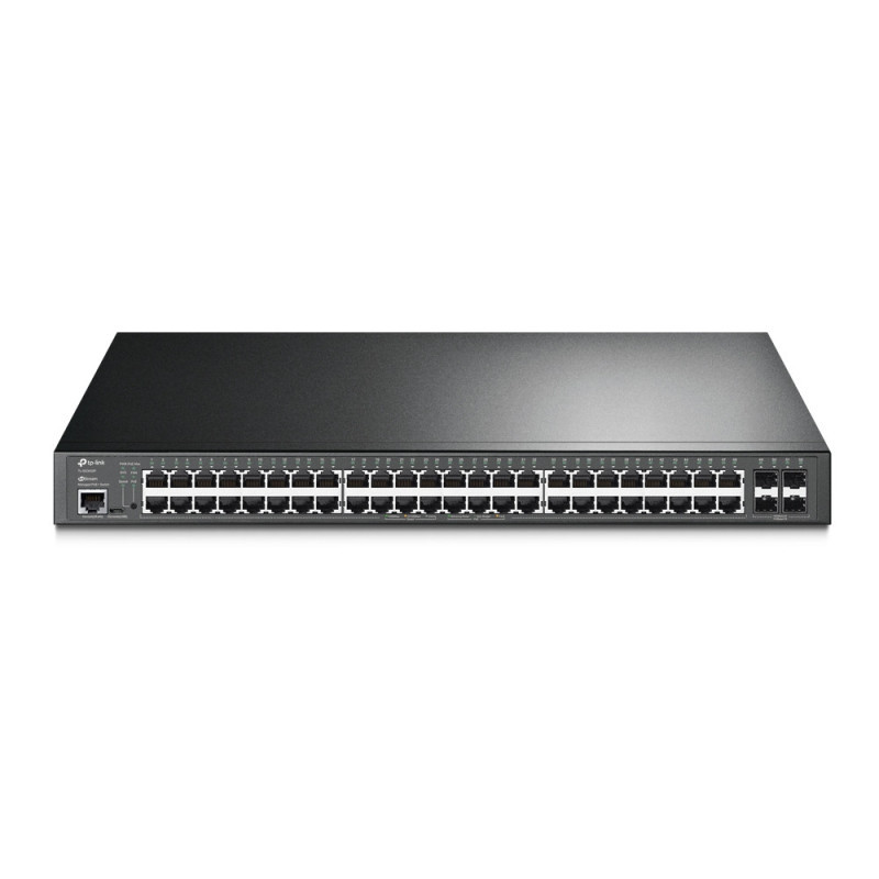 P-Link JetStream 52-Port Gigabit L2+ Managed Switch with 48-Port PoE+